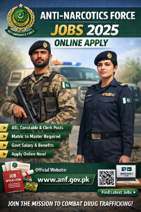 Anti-Narcotics Force (ANF) Jobs