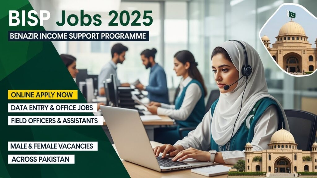 Benazir Income Support Programme (BISP) Jobs